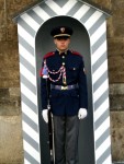 A No-Sense-of-Humor Guard at Prague Castle