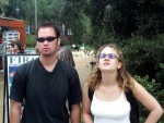 Fikul and Amy Looking at the Motherfucking Great Gaudi Church