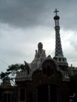 The Storm Coming in at Parque Guell
