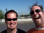 We Were Happy to Be on a Bridge Over the Seine (Count the Chins)